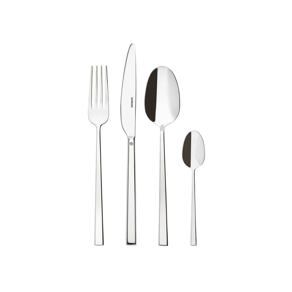 Set tavola 24 posate Rock Inox [3d3b702a]