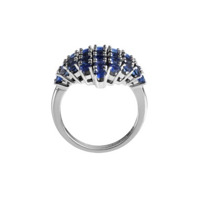 Anello Losanga in Oro Bianco [a3adef46]