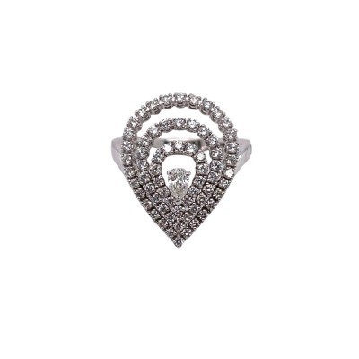 Anello Sunset Boulevard oro 18kt e diamanti [f42e69af]