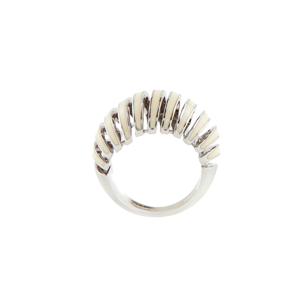 Anello Ellipse in Oro Bianco [16f645e7]