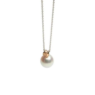 Collana con Pendente Perle Logo Damiani [a082c034]