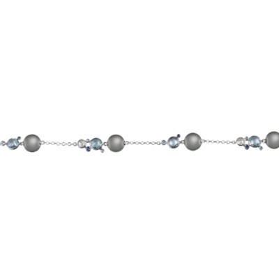 Bracciale Bubbles in Oro Bianco con Perla Tahiti.. [c409e6e0]