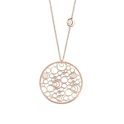 Collana Damianissima Grande in Oro Rosa [784b568d]