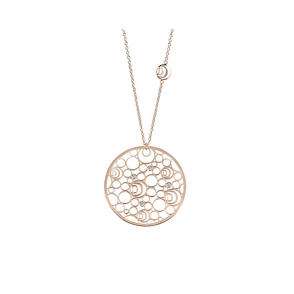 Collana Damianissima Grande in Oro Rosa [784b568d]