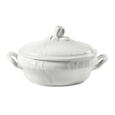Zuppiera con coperchio forma Vecchio Ginori [fe7391a6]