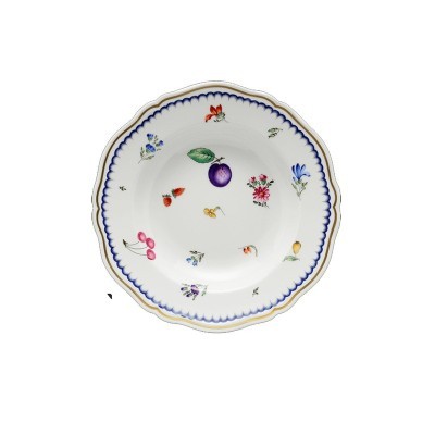 Piatto dessert cm 21 Antico Doccia Italian Fruit [26d671b4]