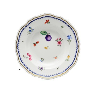 Piatto dessert cm 21 Antico Doccia Italian Fruit [26d671b4]