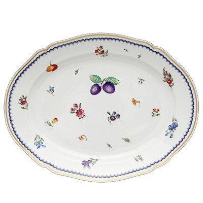 Vassoio ovale cm 34 Antico Doccia Italian Fruit [91650f49]