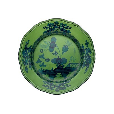 Piatto piano dessert cm 21 A.Doccia Malachite [bbc9bfc9]