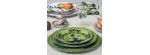 Piatto piano dessert cm 21 A.Doccia Malachite [62effcc4]