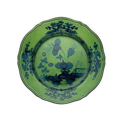 Piatto piano cm 26,5 forma A.Doccia Malachite [974d6813]