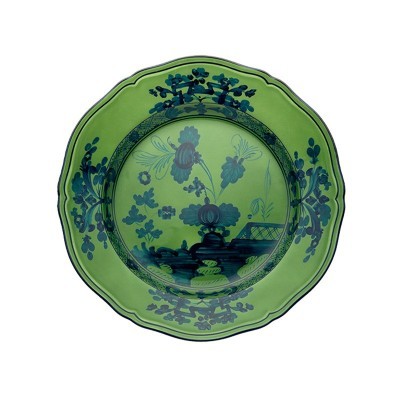 Piatto piano cm 26,5 forma A.Doccia Malachite [974d6813]