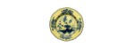 Piatto piano dessert cm 21 A.Doccia Citrino [49b02248]