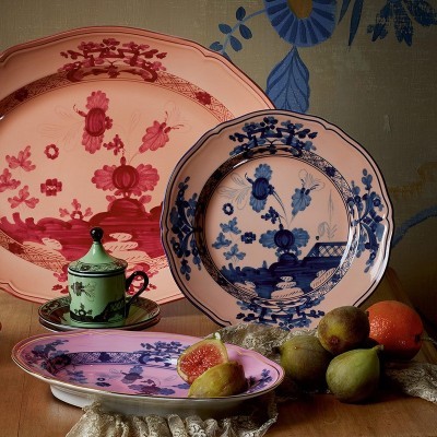 Piatto piano cm 26,5 forma A.Doccia Cipria [d5972e97]