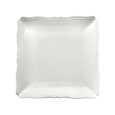 Piatto piano quadrato 26 cm forma Antico Doccia [d4271f96]