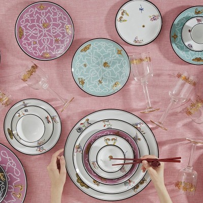 Piatto dessert cm 20,5 Arcadia Acquamarina [6874084b]