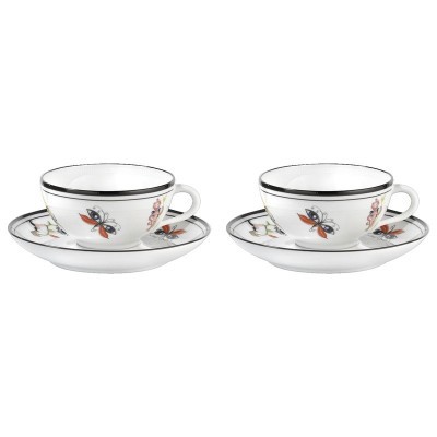 Set tazze da tè per 2 Arcadia bianco [1fac0e5f]