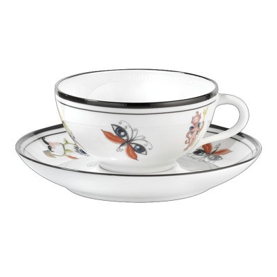 Set tazze da tè per 2 Arcadia bianco [71978c56]