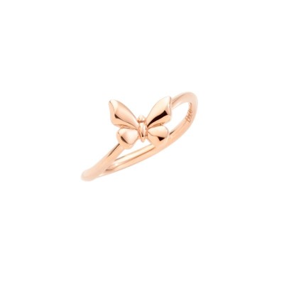 Anello Farfalla oro rosa 9Kt [1445491d]