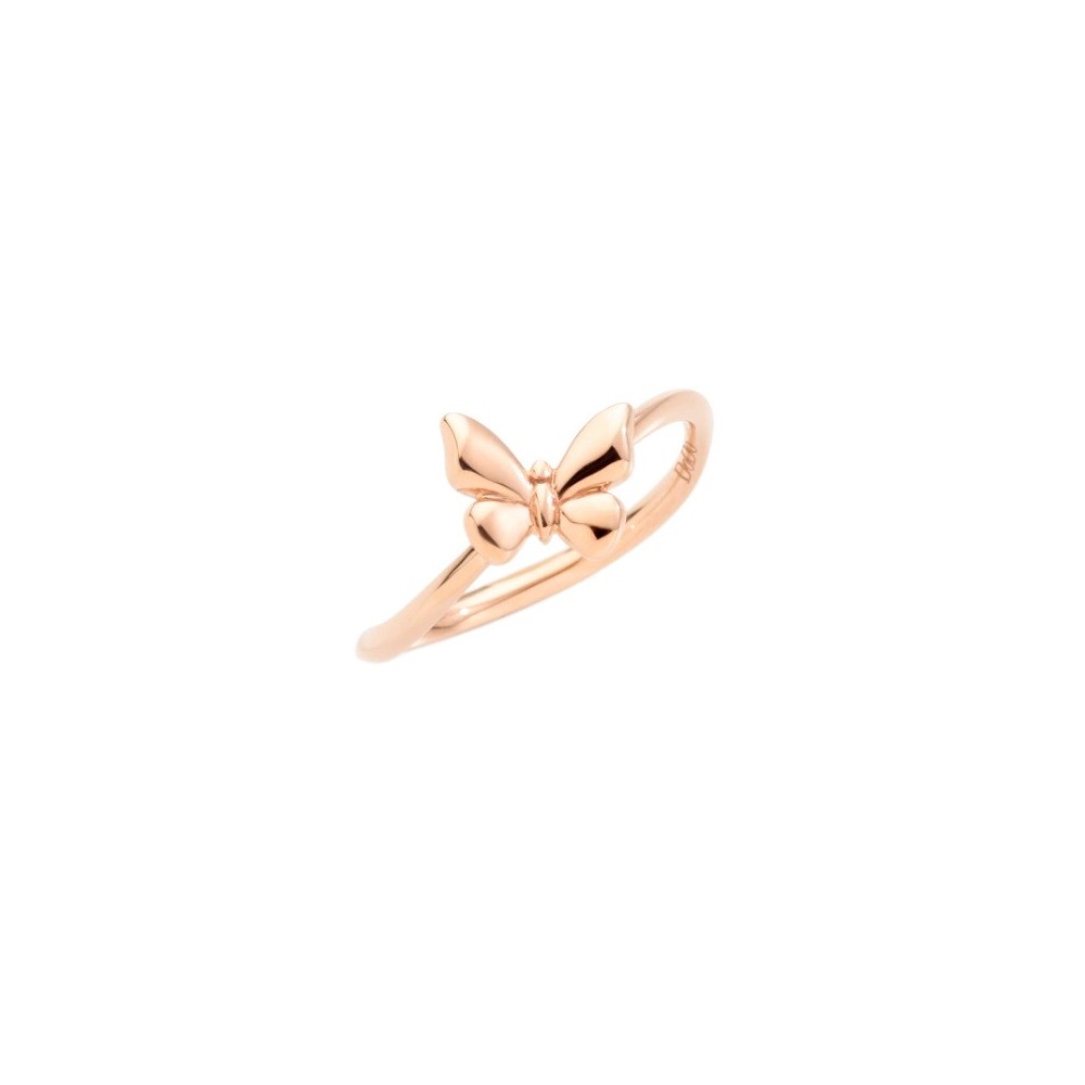 Anello Farfalla oro rosa 9Kt [1445491d]