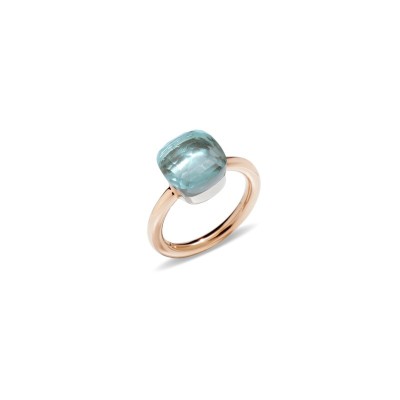 Anello Nudo Classic Topazio azzurro [621f3795]