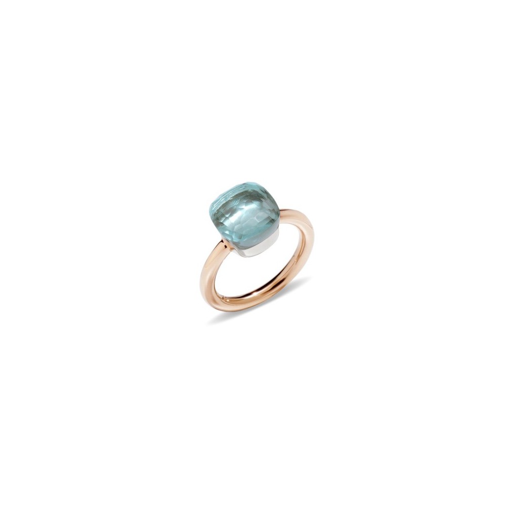 Anello Nudo Classic Topazio azzurro [621f3795]