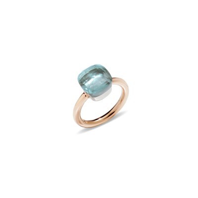 Anello Nudo Classic Topazio azzurro [621f3795]