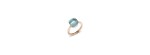 Anello Nudo Classic Topazio azzurro [621f3795]