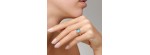 Anello Nudo Classic Topazio azzurro [bb397498]