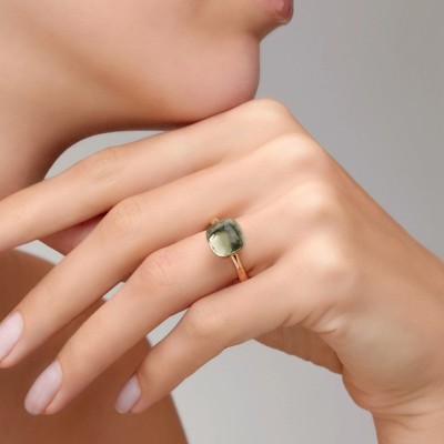 Anello Nudo Classic Prasiolite [31de4799]
