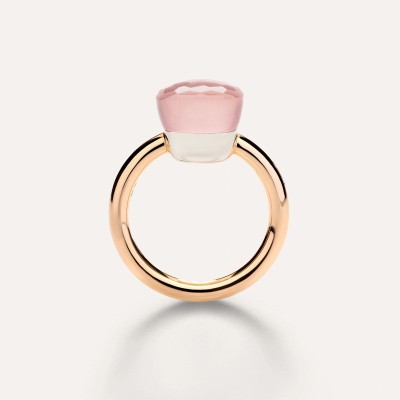 Anello Nudo Classic Quarzo rosa [7f79c95a]