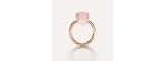 Anello Nudo Classic Quarzo rosa [7f79c95a]