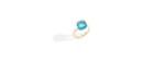 Anello Nudo Gelè Topazio Azzurro [0ac8020b]