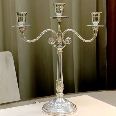 Candelabro 3 fiamme Stile Quadretto [a9064e70]