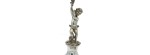 Candelabro 3 fiamme con Puttino [3cc6e9ad]