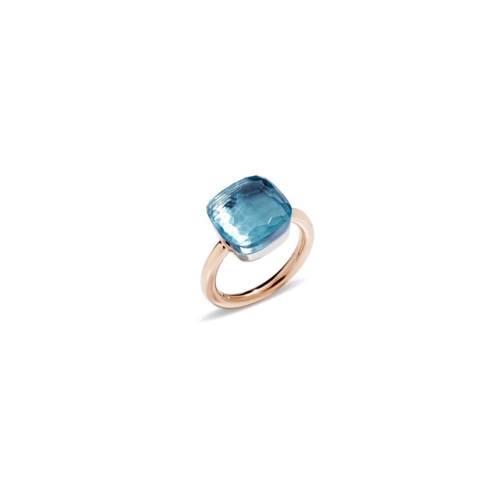 Anello Nudo Maxi Topazio Azzurro [5501d2b7]