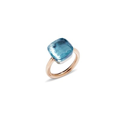 Anello Nudo Maxi Topazio Azzurro [5501d2b7]