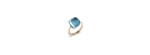 Anello Nudo Maxi Topazio Azzurro [5501d2b7]
