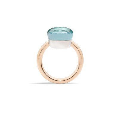 Anello Nudo Maxi Topazio Azzurro [3b3a50be]