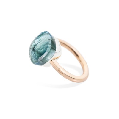 Anello Nudo Maxi Topazio Azzurro [3e6a17a0]