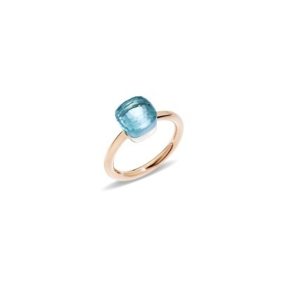Anello Nudo Petit Topazio Azzurro [4a5fb10e]