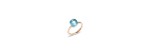 Anello Nudo Petit Topazio Azzurro [4a5fb10e]