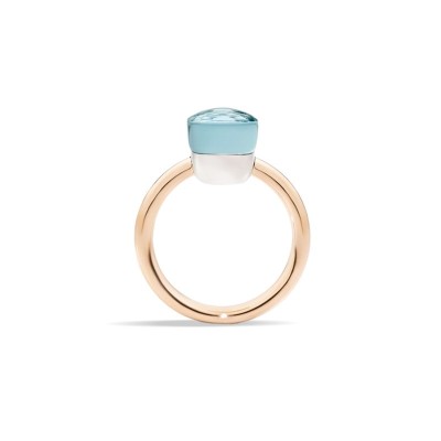Anello Nudo Petit Topazio Azzurro [24643307]