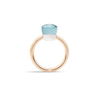 Anello Nudo Petit Topazio Azzurro [24643307]