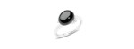 Anello Capri oro bianco ceramica e diamanti [69fe44c8]