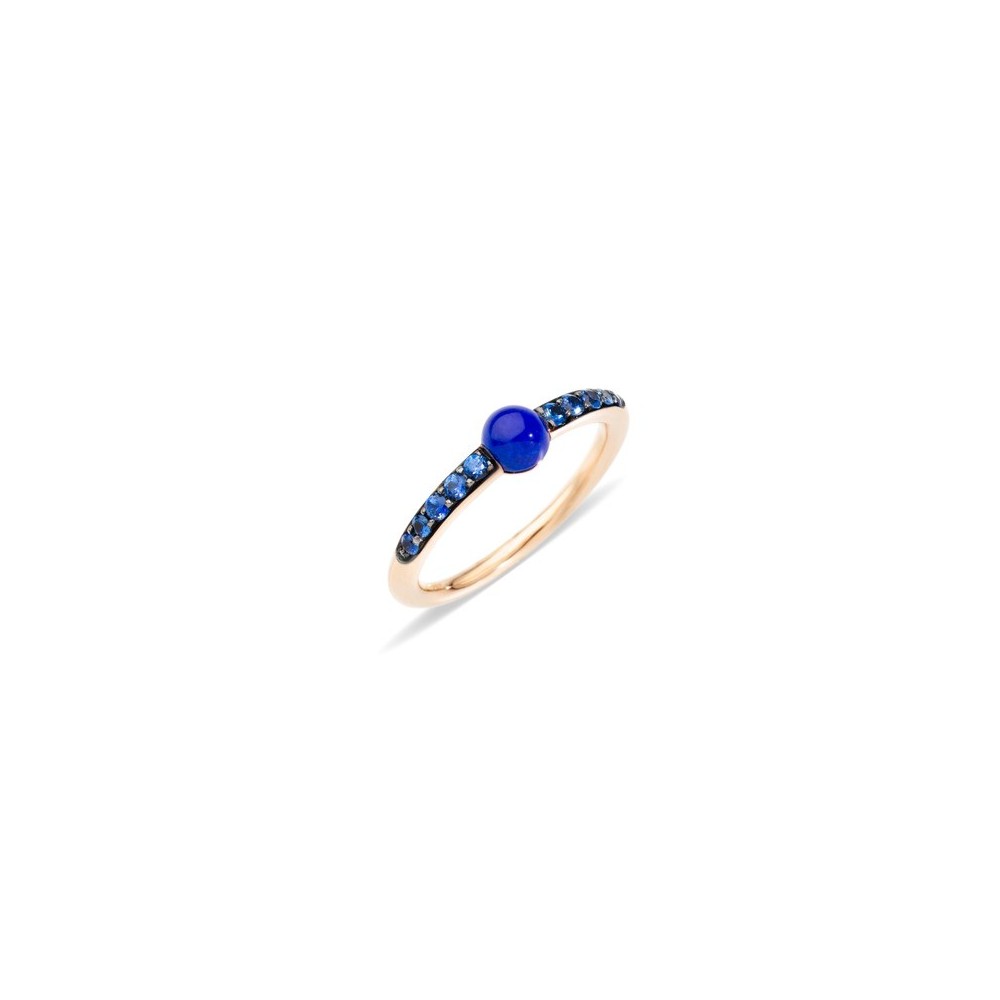Anello M'Ama Non M'Ama Lapislazzuli Zafferi Blu [cedc8689]