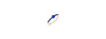Anello M'Ama Non M'Ama Lapislazzuli Zafferi Blu [cedc8689]