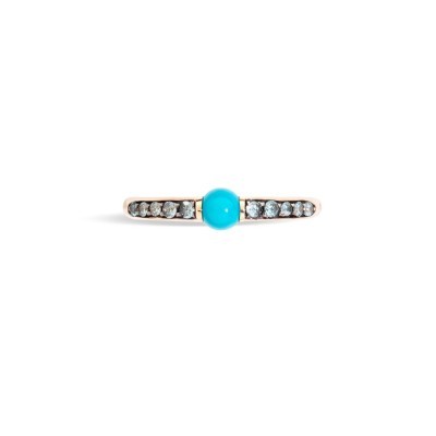 Anello M'Ama Non M'Ama Turchese e Zirconi [ced0ef3d]