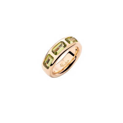 Anello Iconica 3 Peridoti [dc94f12e]