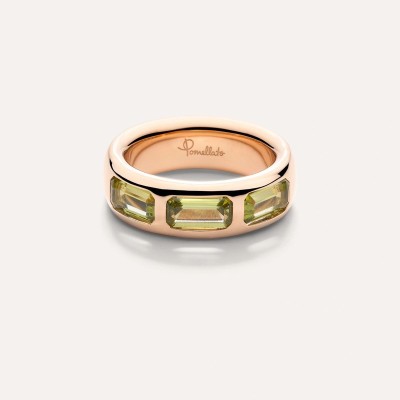 Anello Iconica 3 Peridoti [b2af7327]